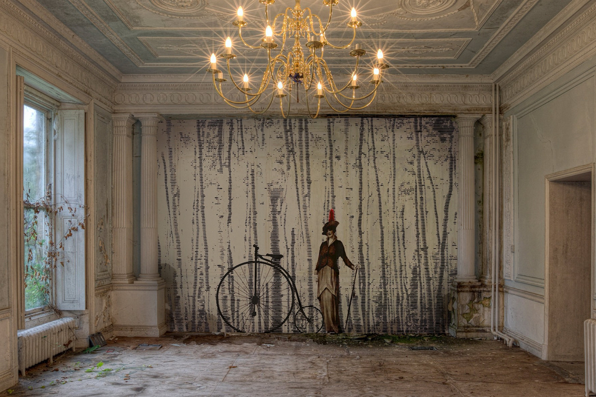 Biciclo ambientato 1200