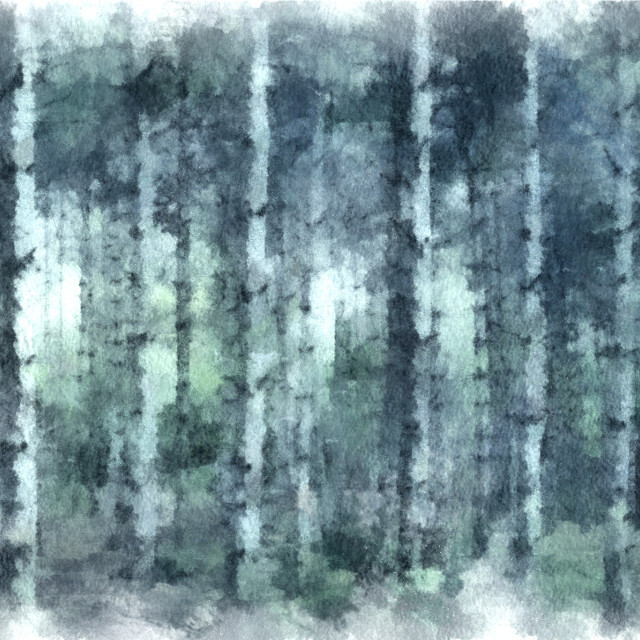 The blue forest 640x640