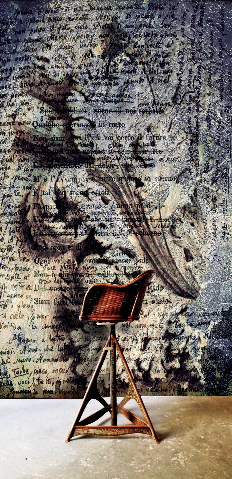 Foglia d acanto ambientato