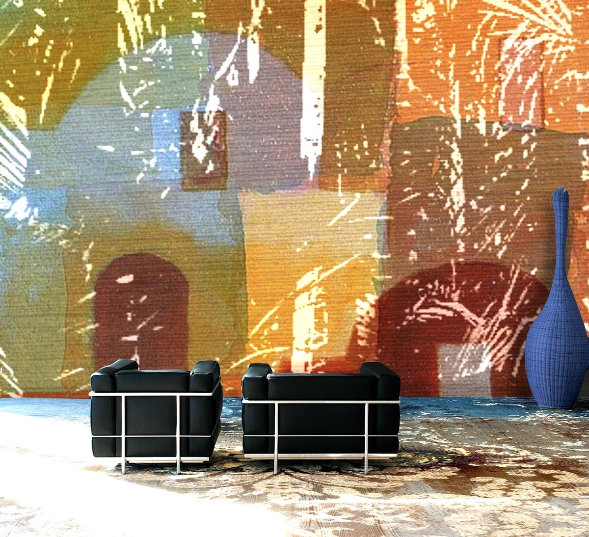 Colore pastello ambientato